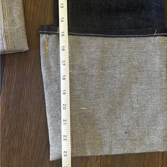 Vintage •. Cropped Wide Leg Jeans - Picture 8 of 12